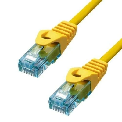 Afbeelding van ProXtend 6AUTP 05Y netwerkkabel Geel 5 m Cat6a U/UTP (UTP)
