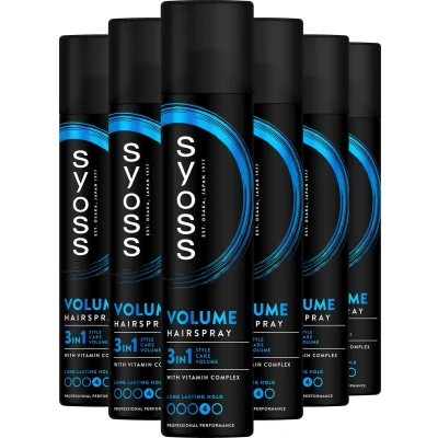 Afbeelding van Syoss Volume Haarspray 6x300 ml Voordeelverpakking
