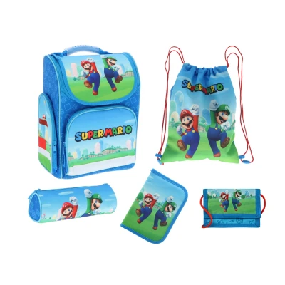 Afbeelding van Super Mario School Set 5 Delig 4043946307624