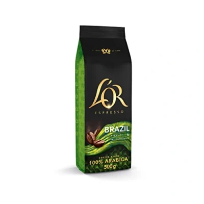 Afbeelding van L&#039;Or Espresso Brazil Koffiebonen 500 GR g