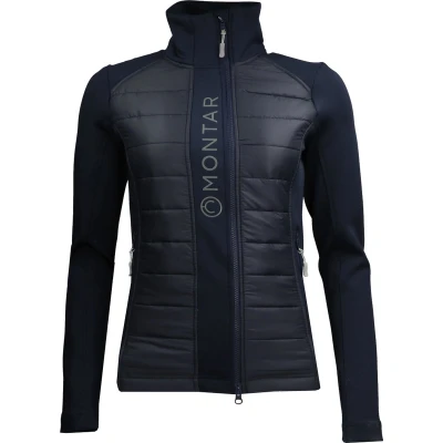 Afbeelding van Montar Jas Emma Quilt Navy s Agradi.be