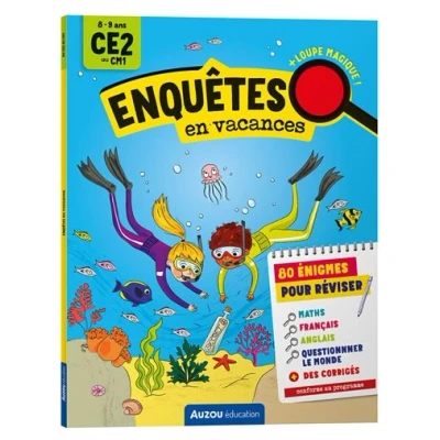 Image de Enquêtes en vacances Du CE2 au CM1