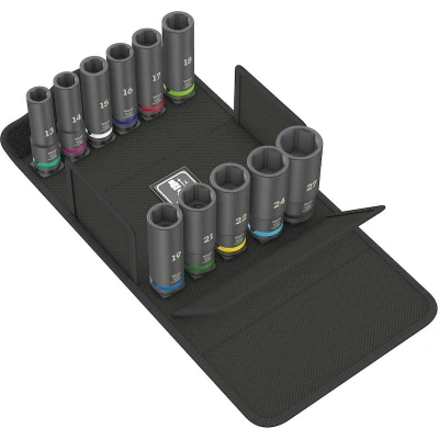 Afbeelding van Wera Impaktor Deep Set 1 05004841001 Dopsleutelinzetset 1/2 11 delig