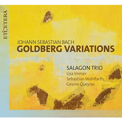 Afbeelding van Salagon Trio J.S. Bach: Goldberg Variations (CD)