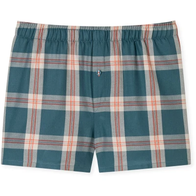 Afbeelding van Schiesser 2PACK Boxershorts voor kinderen, Maat: 176, Blau beige orange