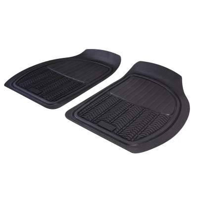 Afbeelding van Michelin 009071 Vloermatset Rubber Voor 2 zwart Universeel geschikt