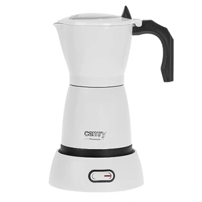 Afbeelding van Camry CR 4415 Elektrische Mokka pot 300 ml voor 6 kopjes Wit