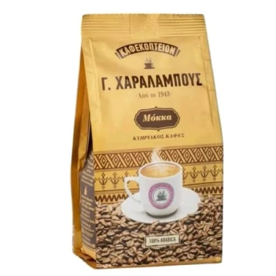 Afbeelding van Charalambous Griekse koffie Cyprus Golden Mokka 200 g