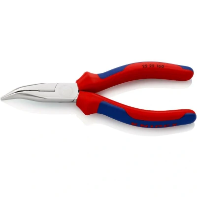 Afbeelding van Radiotang Knipex 16 cm (Gebogen, Type 2, Rood/Blauw)