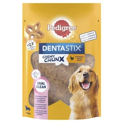 Afbeelding van 5x Pedigree Dentastix Chewy Chunx Maxi Kip 68 gr