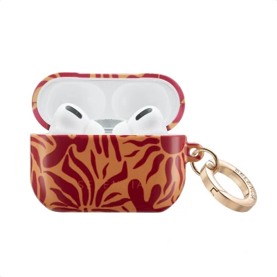 Afbeelding van Selencia Vivid Case Hoesje geschikt voor AirPods Pro Tropical Vibes Apricot
