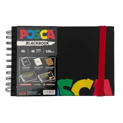 Image de Carnet de dessin Canson Posca A5 Format Paysage