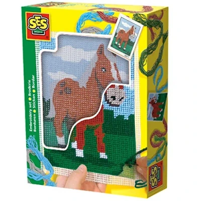 Afbeelding van Ses Hobbyset Borduurset Paard