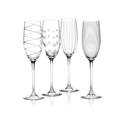 Afbeelding van Mikasa Champagneglazen Cheers 250 Ml Transparant 4 Stuks