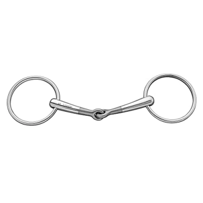 Image de Sprenger Mors de Filet Turnado Loose Ring Stainless Steel 14mm Simple Brisé 12,5cm