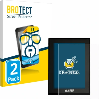 Afbeelding van BROTECT Screenprotector voor Yamaha LCD Display (E Bike Display) Folie Beschermfolie transparant (2 Stuks)