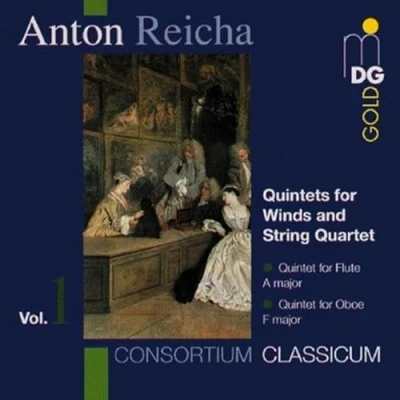 Afbeelding van Consortium Classicum Reicha: Quintets For Winds And Strings Quartet (CD)