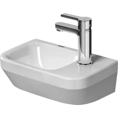 Afbeelding van Duravit DuraStyle fontein kraangat rechts 36x22cm wit
