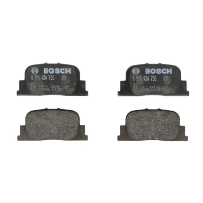 Afbeelding van BOSCH 0 986 424 730 Remblokkenset Low Metallic Met anti kreukplaat TOYOTA: Prius II Liftback