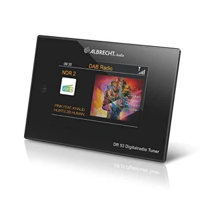 Afbeelding van Albrecht DR 53 DAB+/UKW/Bluetooth Radio DAB, DAB+, VHF (FM) Incl. afstandsbediening, Spotify Zwart