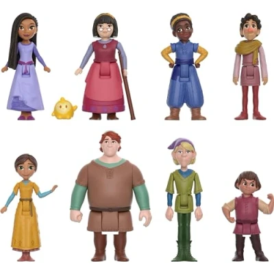 Afbeelding van Disney The Teens Van Wish Speelset Met Acht Poppen Roze