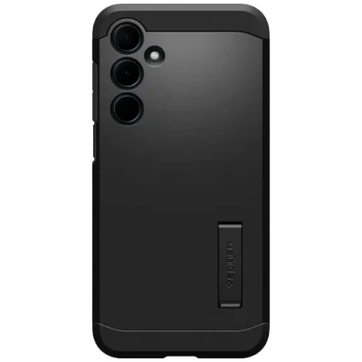 Afbeelding van Spigen Tough Armor TPU Back Cover Zwart Samsung Galaxy A35 5G