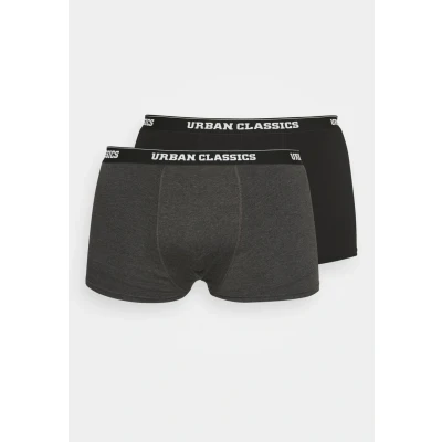 Afbeelding van Urban Classics 2 PACK Onderbroeken, Heren, Maat: 3XL, Black/charcoal