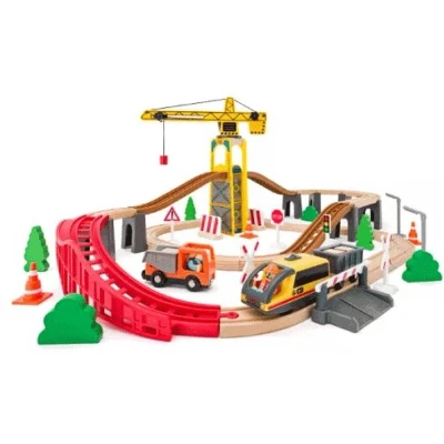 Afbeelding van Woody treinset Crane 93073