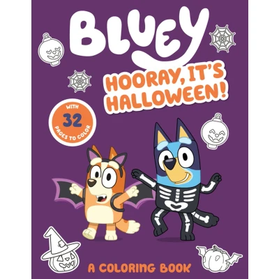 Afbeelding van Bluey Bluey: Hooray, It&#039;s Halloween!: A Coloring Book