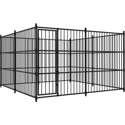 Afbeelding van vidaXL Hondenkennel voor buiten 300x300x185 cm