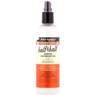 Afbeelding van Aunt Jackie&#039;s Half &amp; Hydrating Silkening Hair Milk 237ml