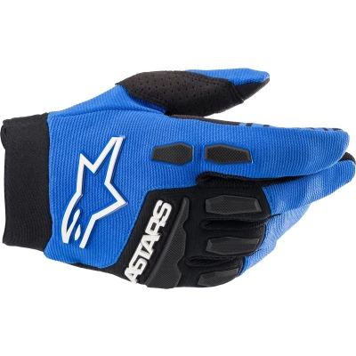 Afbeelding van Alpinestars Youth &amp; Kids Full Bore Gloves Blue Black L Maat Handschoen