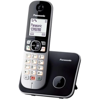 Afbeelding van Panasonic KX TG6851JTB telefoon DECT Nummerherkenning Zwart, Grijs