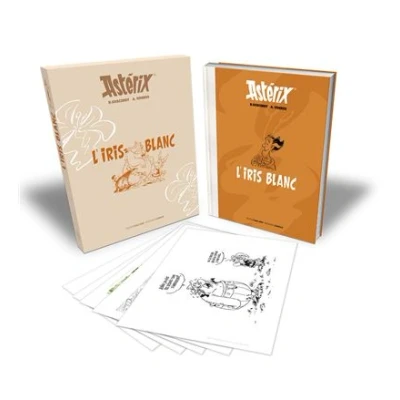 Image de ASTERIX Tome 40 Artbook L&#039;Iris blanc