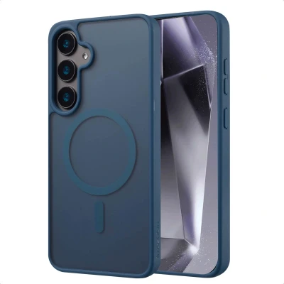 Afbeelding van imoshion Hoesje Geschikt voor Samsung Galaxy S24 Plus Color Guard Backcover MagSafe Donkerblauw