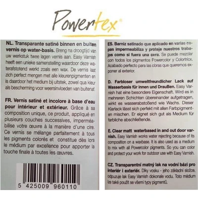 Afbeelding van Powertex Easy Varnish Vernis Lack 1 liter