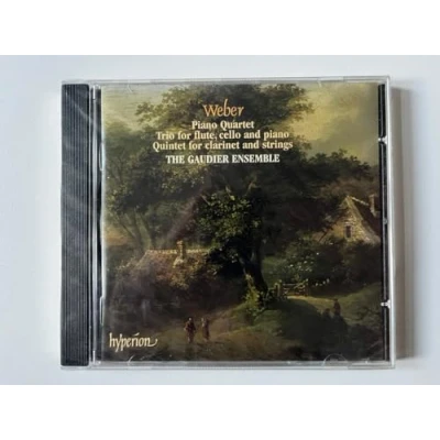 Afbeelding van Gaudier Ensemble Clarinet Quintet / Trio For Flute, (CD)