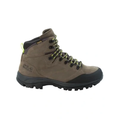 Afbeelding van Jack Wolfskin Rebellion Texapore Outdoorschoenen Khaki phantom, Heren, Maat: 45.5, phantom Nubukleer
