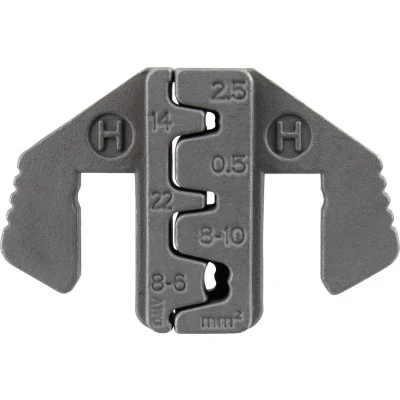 Afbeelding van TOOLCRAFT PLE 0H Krimp onderdelen Platte stekkers, D sub stekkers Krimpbereik: 2.5 tot 10 mm² Geschikt voor merk: PZ 500