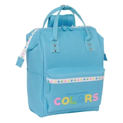 Afbeelding van Laptoptas Benetton Spring Hemelsblauw 27 x 40 19 cm