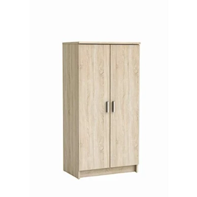 Afbeelding van Schoenenkast Cabinet eikenkleur Beige Hout