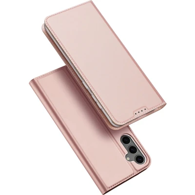 Afbeelding van Dux Ducis Telefoon Hoesje geschikt voor Samsung Galaxy S25 Skin Pro Book Case Roze