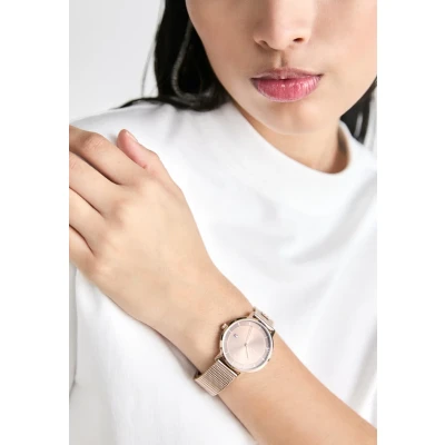 Afbeelding van Tommy Hilfiger Dressed UP Horloge roségoldcoloured, Dames, Maat: One Size, Roségold coloured