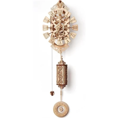 Afbeelding van Wood Trick Modelbouw 3D houten puzzels ‘Pendulum Wall Clock’ (WDTK035) 251 stuks Geen lijm noch verf nodig