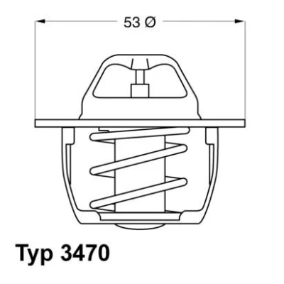 Afbeelding van Wahler Thermostaat 3470.89D50