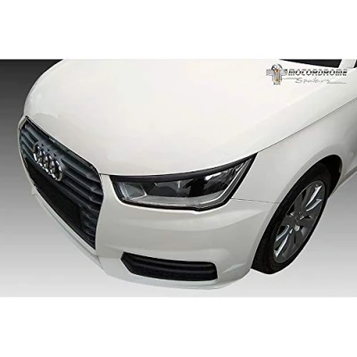 Image de RDX Racedesign Spoilers de phares compatible avec Audi A1 (8X) 3/5 portes 2010 2018 (ABS)