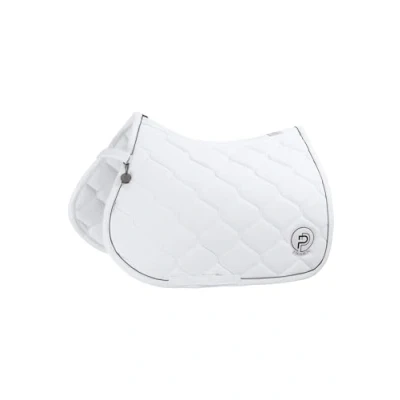 Afbeelding van Eskadron Zadeldekje Platinum Softshell Emblem Dressuur Wit