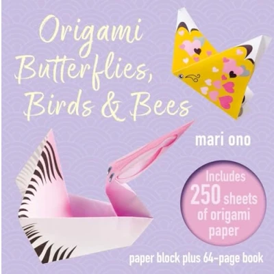 Afbeelding van Origami Butterflies, Birds &amp; Bees