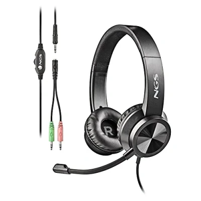 Image de NGS MSX 11 Pro Micro casque circum aural filaire jack 3,5mm noir