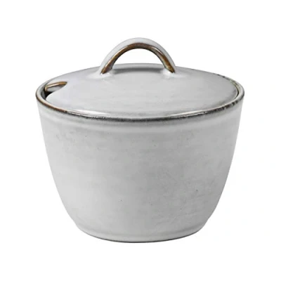 Afbeelding van Broste Copenhagen Nordic Sand Suikerpot Lichtgrijs